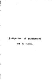 Cover of: Antiquities of Sunderland and Its Vicinity by Sunderland Antiquarian Society (Durham), Sunderland Antiquarian Society (Durham, Sunderland Antiquarian Society (Durham), Sunderland Antiquarian Society (Durham