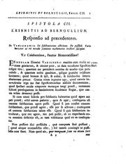 Cover of: Virorum celeberr: Got. Gul. Leibnitii et Johan by Gottfried Wilhelm Leibniz, Jean Bernoulli , Marc Michel Bousquet