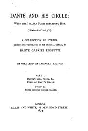 Cover of: Dante and His Circle