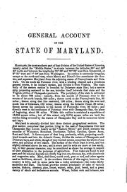 Cover of: Gazetteer of the State of Maryland