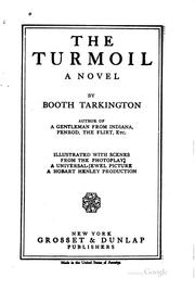 Cover of: The turmoil: A Novel by Booth Tarkington, C . E. Chambers