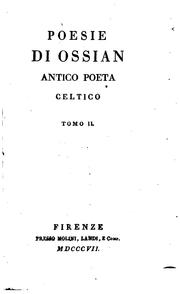 Poesie di Ossian [2/?] by Ossian, James Macpherson