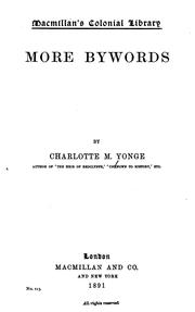 Cover of: More Bywords