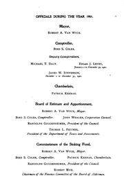 Cover of: Annual Report of the Comptroller by New York (State ). Comptroller's Office , Azariah Cutting Flagg