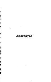 Cover of: Androgyne by Stanisław Przybyszewski