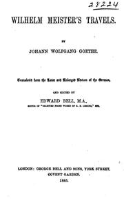 Cover of: Goethe's Works by Johann Wolfgang von Goethe, Johann Wolfgang von Goethe