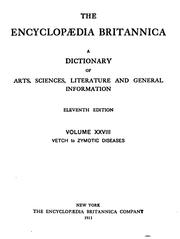 Cover of: The Encyclopædia Britannica: A Dictionary of Arts, Sciences, Literature and ...