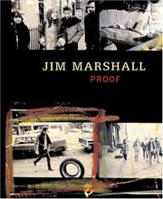 Cover of: Jim Marshall: Proof