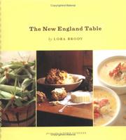 Cover of: The New England Table by Lora Brody