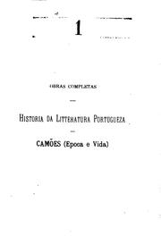 Cover of: Historia da litteratura portugueza ... by Teófilo Braga, Teófilo Braga, Tunde Agarah