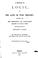 Cover of: A Treatise on Logic: Or, The Laws of Pure Thought; Comprising Both the Aristotelic and ...