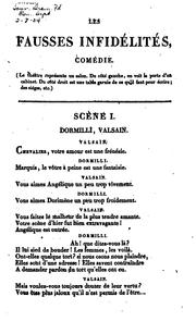 Cover of: Les fausses infidélités: comédie en un acte et en vers