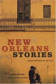 Cover of: New Orleans Stories: Great Writers on the City
