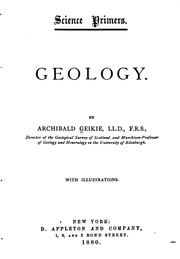 Cover of: Geology by Archibald Geikie