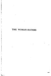 Cover of: The Woman-haters: A Yarn of Eastboro Twin-Lights