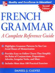 French Grammar by Daniel Calvez