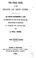 Cover of: The Penal Code of the State of New York: In Force December 1, 1882, as Amended by Laws of 1882 ...