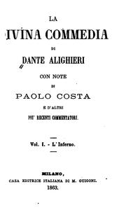 Cover of: La divina commedia by Dante Alighieri, Paolo Costa