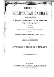 Cover of: Commentarius in quatuor S. Evangelia Domini N. Iesu Christi