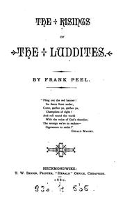 Cover of: The risings of the Luddites by Frank Peel