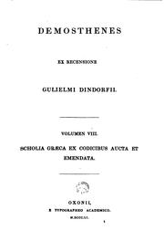 Cover of: Demosthenes