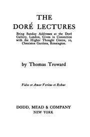 Cover of: The Dore Lectures on Mental Science