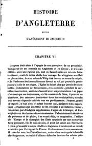 Cover of: Histoire d'Angleterre depuis l'avénement de Jacques II: depuis l'avénement ... by Thomas Babington Macaulay, Jules de Peyronnet