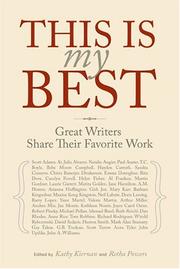 Cover of: This Is My Best: Great Writers Share Their Favorite Work