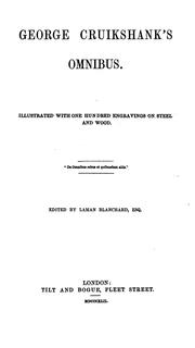 Cover of: GEORGE CRUIKSHANK'S OMNIBUS by LAMAN BLANCHARD