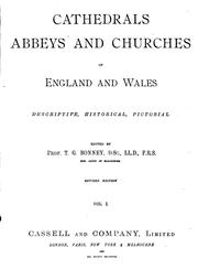 Cover of: Cathedrals, Abbeys, and Churches of England and Wales: Descriptive ...