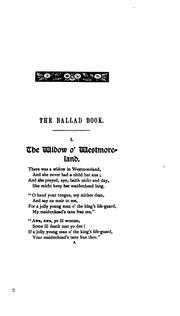 Cover of: The Ballad Book