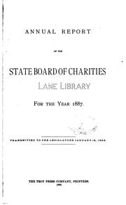 Annual report of the State Board of Charities of the state of New York. v ... by No name