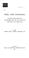 Cover of: Peel and O'Connell: A Review of the Irish Policy of Parliament from the Act of Union to the ...