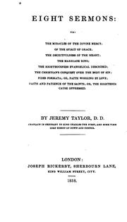 Cover of: Eight Sermons