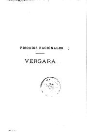 Cover of: Vergara by Benito Pérez Galdós