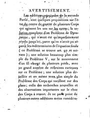 Cover of: Traité de dynamique: dans lequel les loix de l'équilibre & du mouvement des ...