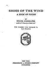 Cover of: Shoes of the Wind: A Book of Poems by Hilda Conkling