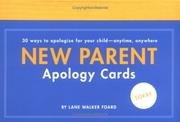 Cover of: New Parent Apology Cards: 30 Cards