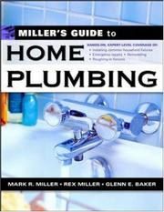 Cover of: Miller's Guide to Home Plumbing