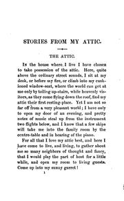 Cover of: Stories from My Attic