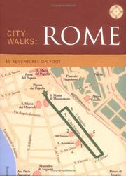 Cover of: City Walks: Rome: 50 Adventures on Foot (City Walks Deck)