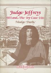 Cover of: Judge Jeffreys and the Ivy case