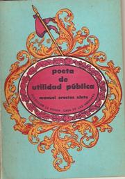 Cover of: Poeta de utilidad pública by Manuel Orestes Nieto