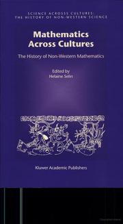 Cover of: Mathematics across cultures: the history of non-western mathematics