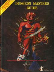 Cover of: Advanced dungeons & dragons, dungeon masters guide by Gary Gygax
