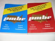 Cover of: PMBR Multistate Workbook (Volume 1 & 2) | 