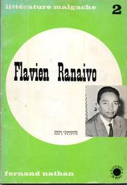 Cover of: Flavien Ranaivo.