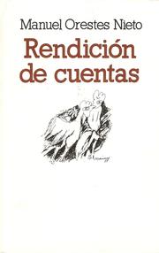 Cover of: Rendición de cuentas (1968-1988) by Manuel Orestes Nieto