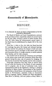 Cover of: Annual Report by Board of Harbor and Land Commissioners of Massachusetts, Board of Harbor and Land Commissioners of Massachusetts