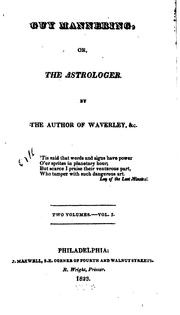 Cover of: Guy Mannering, or, The astrologer